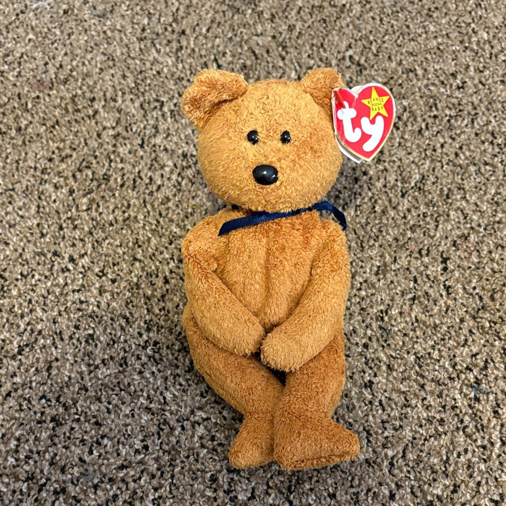Ty Tan Teddy Bear Plush Toy